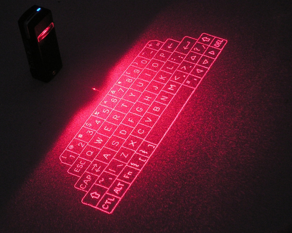 InfraRed Virtual Projection Keyboard