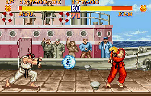 Street Fighter II retro