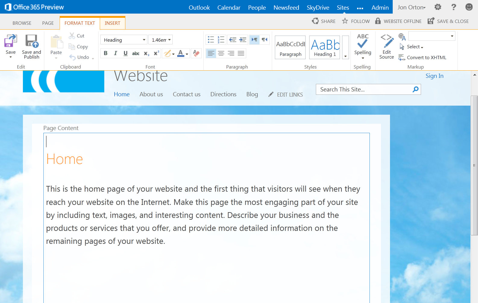 microsoft 365 word online