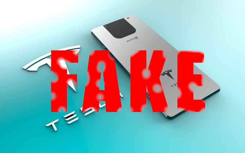 Tesla Phone is Fake