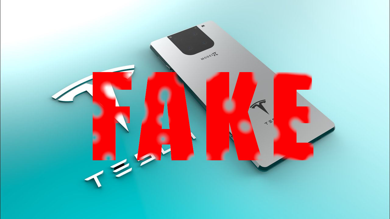 Tesla Phone is Fake